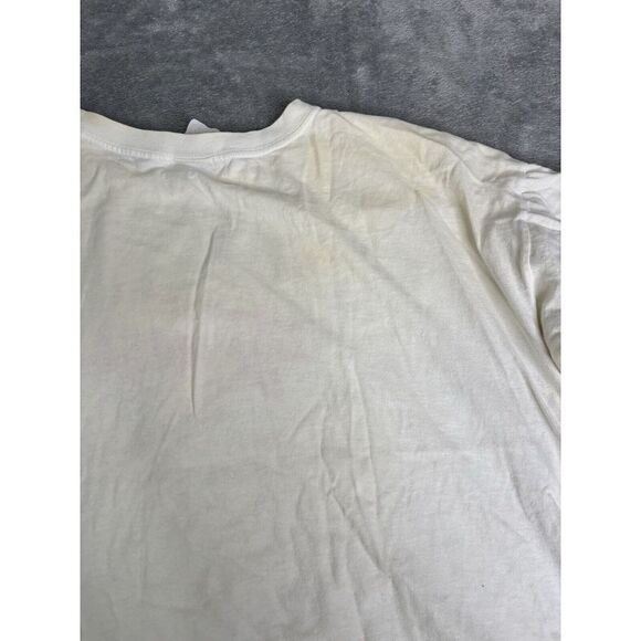 Vintage 90s Guess Jeans Short Sleeve T Shirt Women's Size XL White - Picture 6 of 12